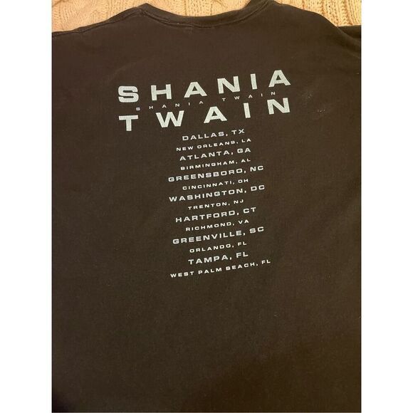 Vintage Shania Twain 1999 Country Music Concert Tour Tshirt XL - Picture 7 of 7